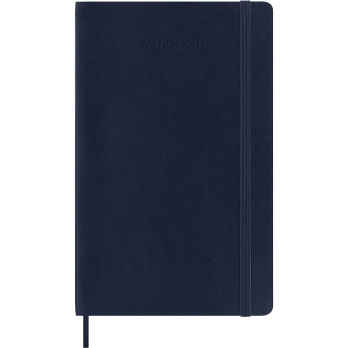 Agenda 2025/2026 Moleskine 18M Planner Weekly 7dagen/1pagina large sc sapphire blue