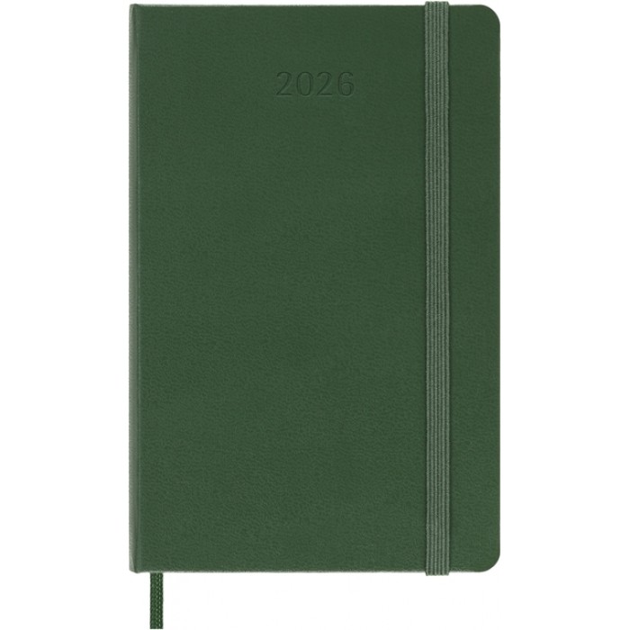 Agenda 2026 Moleskine 12M Planner Weekly 7dagen/1pagina pocket hc myrtle green