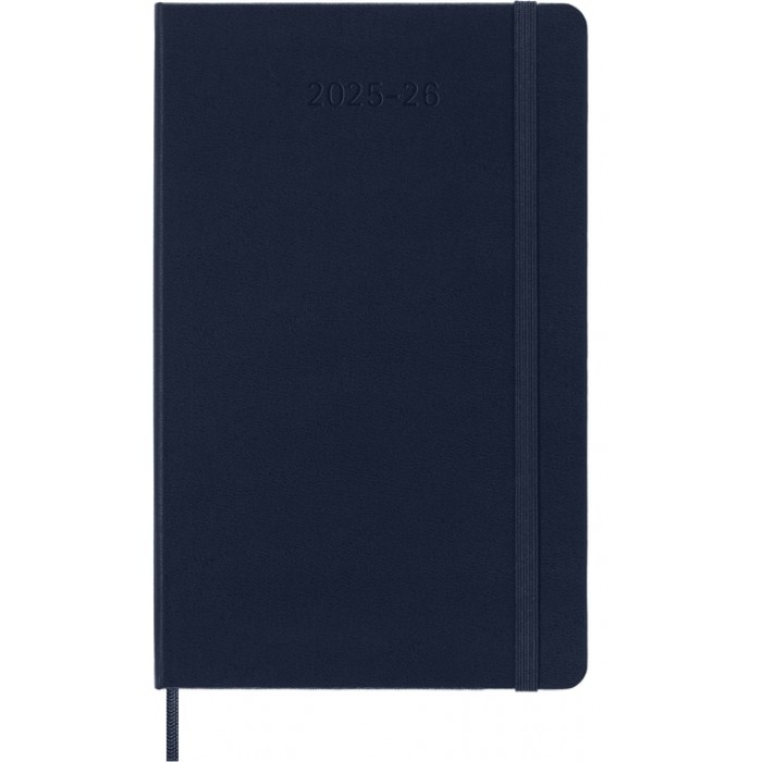 Agenda 2025/2026 Moleskine 18M Planner Weekly 7dagen/1pagina large hc sapphire blue
