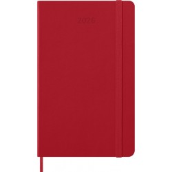 Agenda 2026 Moleskine 12M Planner Weekly 7dagen/1pagina large hc scarlet red