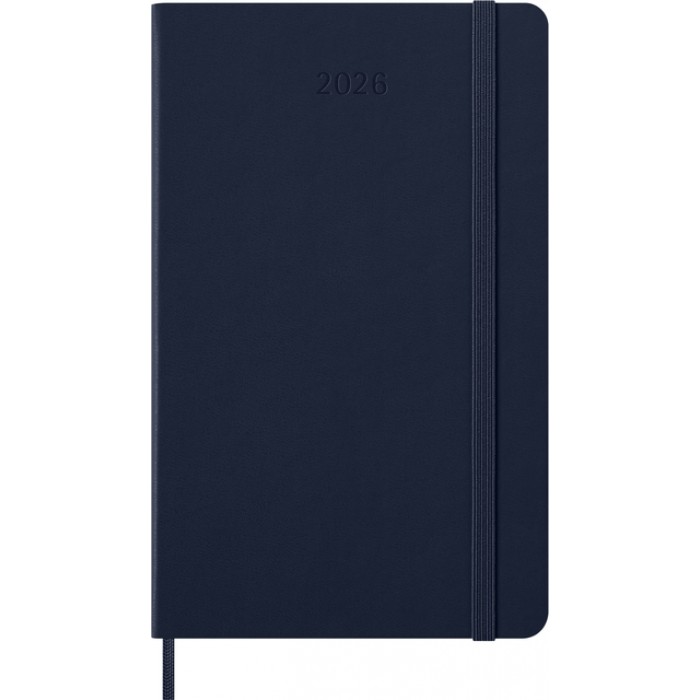 Agenda 2026 Moleskine 12M Planner Weekly 7dagen/1pagina large hc sapphire blue