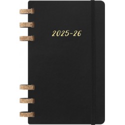 Agenda 2025/2026 Moleskine 12M Academic Weekly 7dagen/1pagina Myrtle large sc black