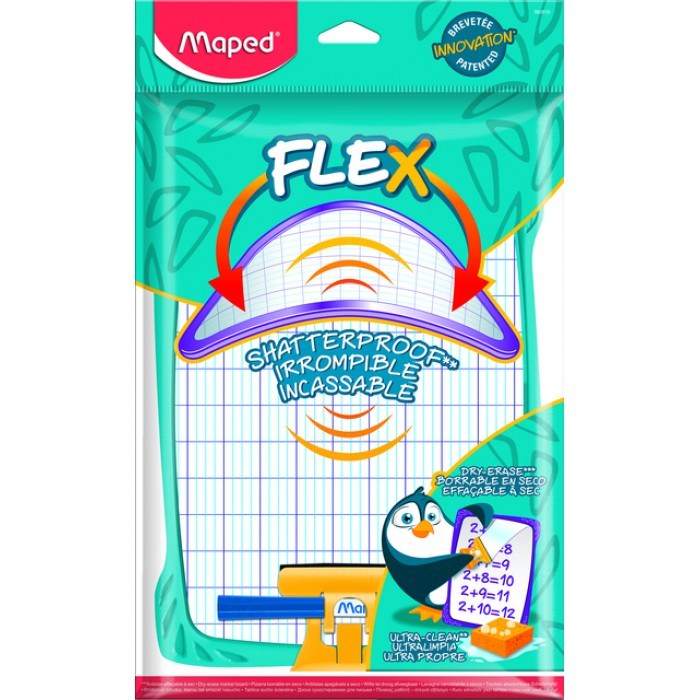 Whiteboard Maped Flex onbreekbaar assorti