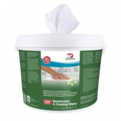 Desinfectiedoekjes Dreumex Disinfectant & Cleaning emmer 800 stuks wit