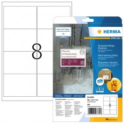 Etiket HERMA 8331 99.1x67.7mm weerbestendig wit 200 etiketten