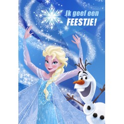 Uitnodigingen Divers Disney Frozen
