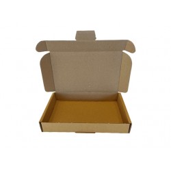 Brievenbusbox IEZZY A4 360x255x26mm karton bruin
