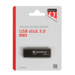 USB-stick Quantore 16GB 3.0 zwart