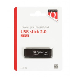 USB-stick Quantore 256GB 2.0 zwart