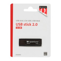 USB-stick Quantore 32GB 2.0 zwart