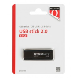 USB-stick Quantore 64GB 2.0 zwart