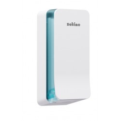 Toiletpapierdispenser Satino BT1 Hyginity gevouwen wit 333424