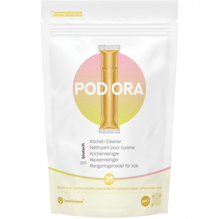 Keukenreiniger InnuScience PodOra pods 25 stuks