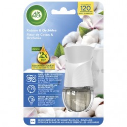 Luchtverfrisser AirWick Electrical Soft Cotton Flower Starter Kit 19ml