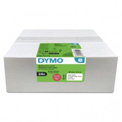 Etiket Dymo LabelWriter multifunctioneel 32x57mm 24 rollen &aacute; 1000 stuks wit