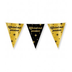 Classy Party flags foil Pensioen