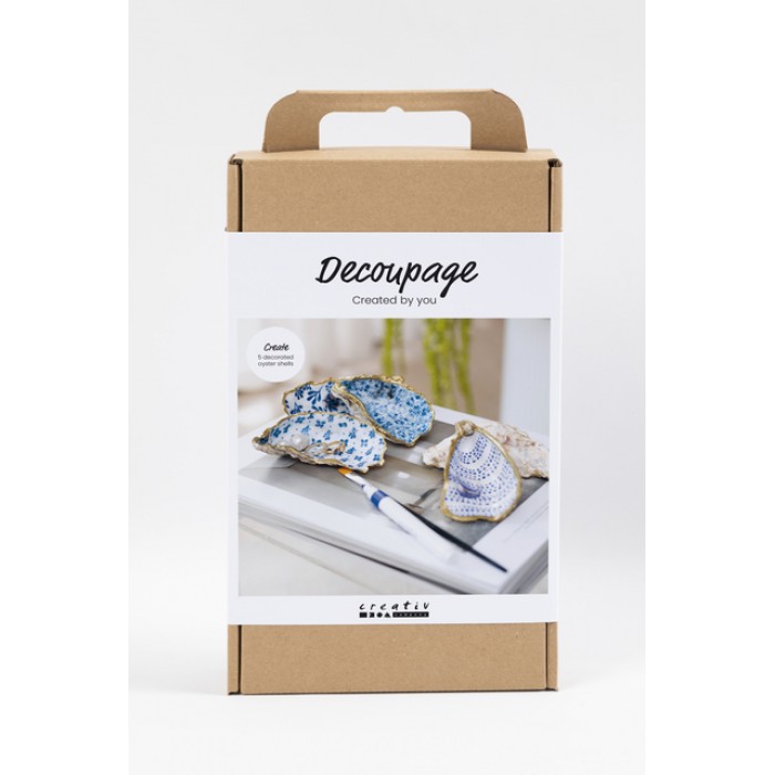 Hobbyset Creativ Company decoupage oesterschelpen