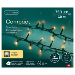 Kerstverlichting Lumineo LED 1600cm