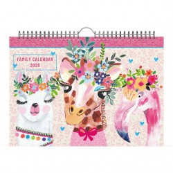 Familiekalender 2026 Lannoo 310x220 Paper Salad 7dagen/1pagina