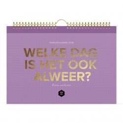 Familiekalender 2026 Lannoo 310x220 Mama Baas 7dagen/1pagina
