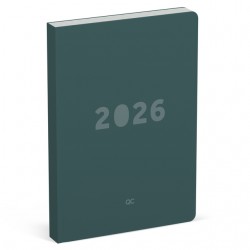 Agenda 2026 Lannoo A5 QC Colour 1dag/1pagina zwart
