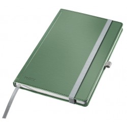 Notitieboek Leitz Style A5 lijn 160 pagina's 100gr groen