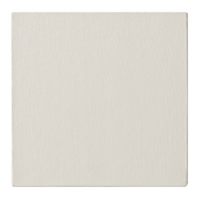 Canvas karton Clairfontaine gecoat 15x15cm wit