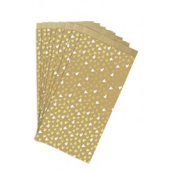 Cadeauzak Clairfontaine 16x30x5cm kraft harten 50 stuks