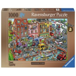 Puzzel Ravensburger Ray's comic Modern Time 1000 stukjes