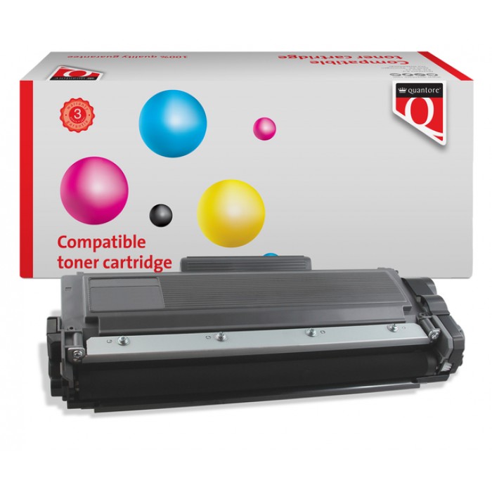 Toner Quantore alternatief tbv brother TN-2510XL Zwart HC