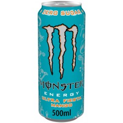 Energiedrank Monster ultra fiesta mango suikervrij blik 500ml