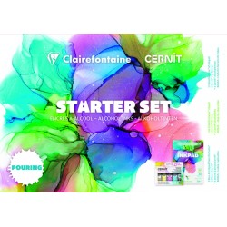 Alcoholinkt Clairfontaine & Cernit starterset 8-delig
