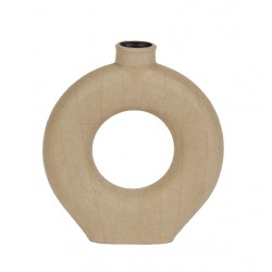 Figuur Décopatch vaas ring 21x21x23cm