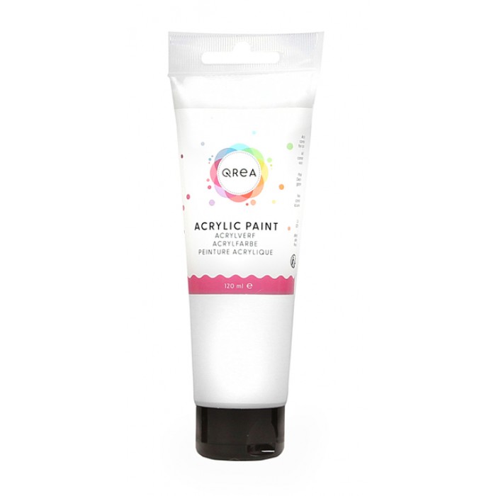 Acrylverf Qrea 120 ml wit