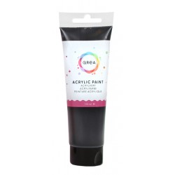 Acrylverf Qrea 120 ml zwart