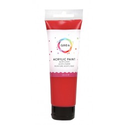 Acrylverf Qrea 120 ml vermiljoen