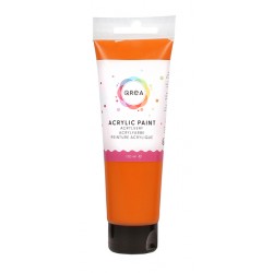 Acrylverf Qrea 120 ml oranje