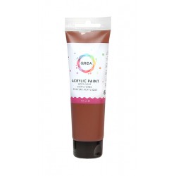 Acrylverf Qrea 120 ml burnt sienna