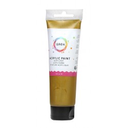 Acrylverf Qrea 120 ml goud