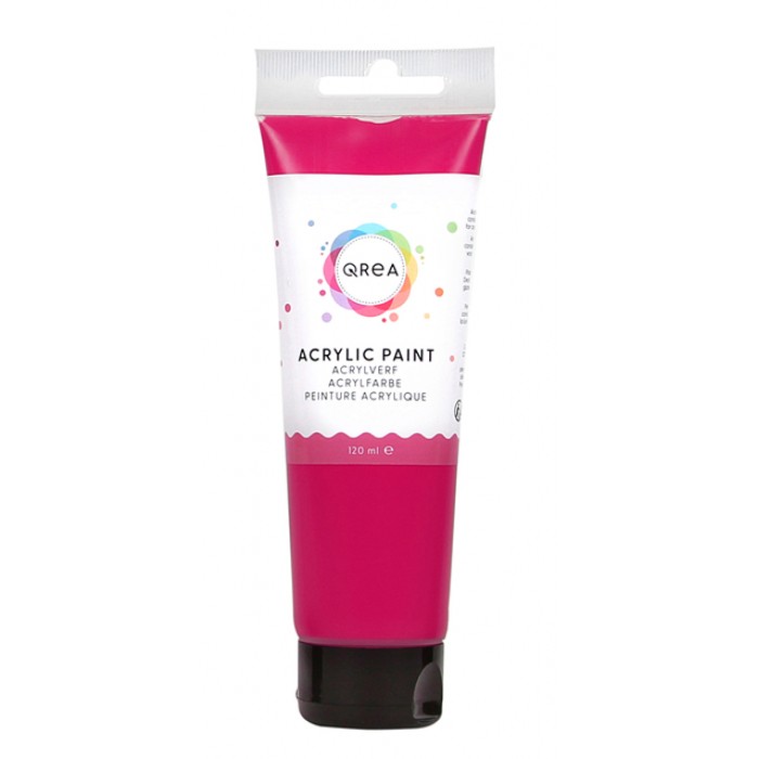 Acrylverf Qrea 120 ml magenta