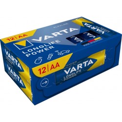 Batterij Varta Longlife Power 12x AA