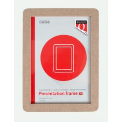 Presentatieframe Quantore A4 gerecycled vilt zand