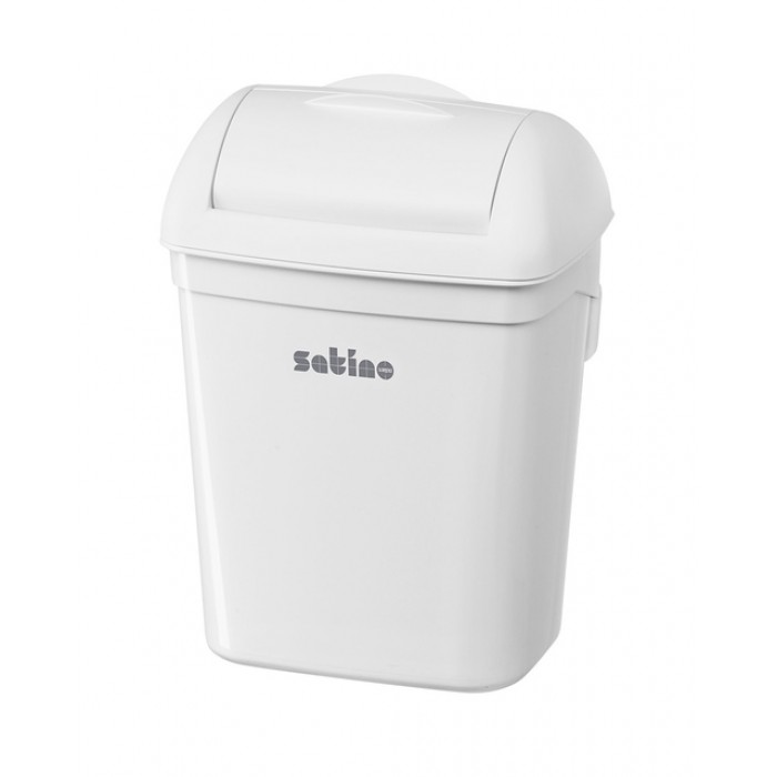 Dameshygiënebak Satino 8 liter wit 332560