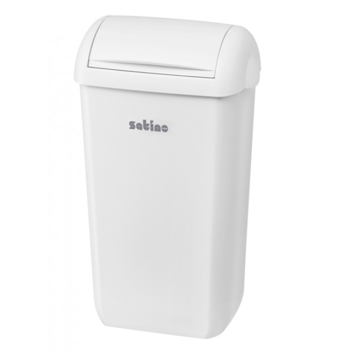 Dameshygiënebak Satino 23 liter wit 332590