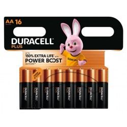 Batterij Duracell Plus Powerboost 16x AA