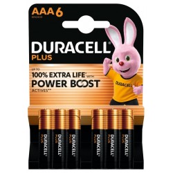 Batterij Duracell Plus Powerboost 6x AAA