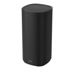 Afvalbak Desq Touch 30 liter RVS zwart