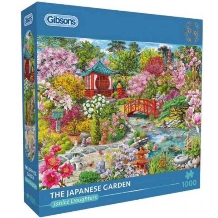 Puzzel Gibsons Japanese Garden 1000 stukjes