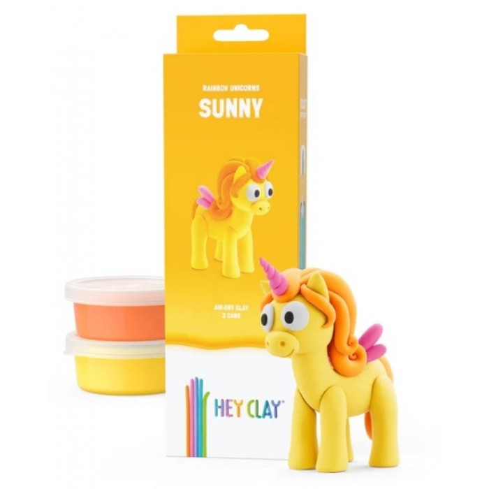 Klei Hey Clay Sunny 3 potjes