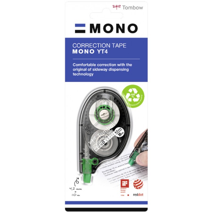 Correctietape Tombow MONO zijwaarts 4.2mmx10m